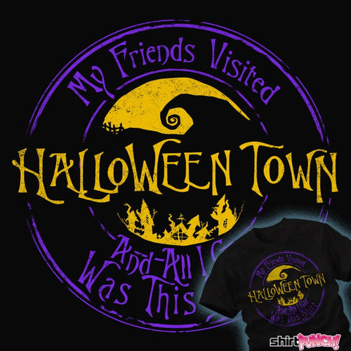 Shirts Halloween Town Souvenir