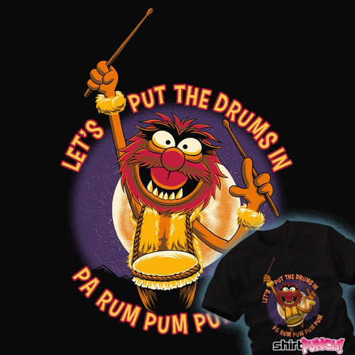 Daily_Deal_Shirts Animal Drummer Boy Animal Drummer Boy