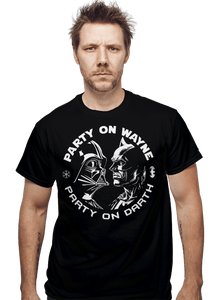 Daily_Deal_Shirts Party On Darth Party On Darth