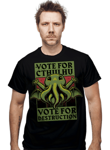 Shirts Vote For Destruction Vote For Destruction