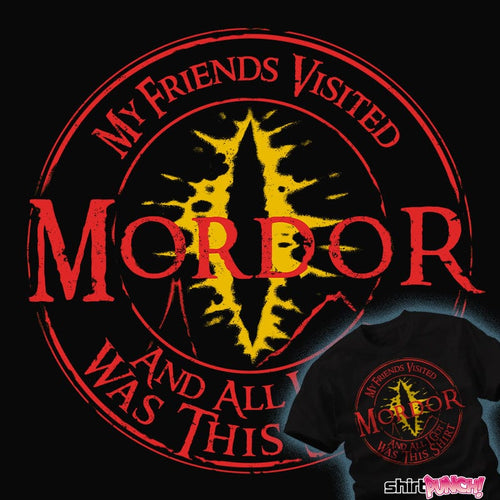 Shirts Mordor Souvenir