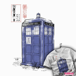 Daily_Deal_Shirts Police Box Sumi-E Police Box Sumi-E