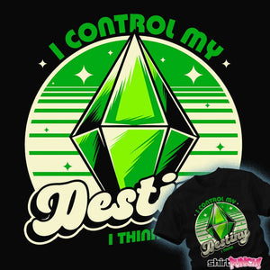 Daily_Deal_Shirts I Control My Destiny I Control My Destiny