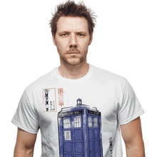 Load image into Gallery viewer, Daily_Deal_Shirts Police Box Sumi-E Police Box Sumi-E
