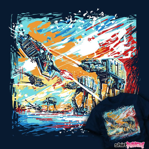 Secret_Shirts Hoth Painting