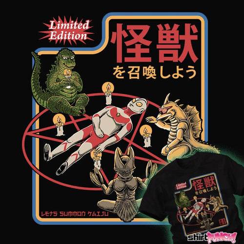 Secret_Shirts Let's Summon Kaiju