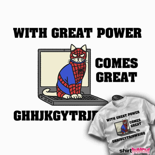 Secret_Shirts Great Power Cat