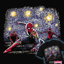 Load image into Gallery viewer, Secret_Shirts Spiders On A Starry Night Spiders On A Starry Night
