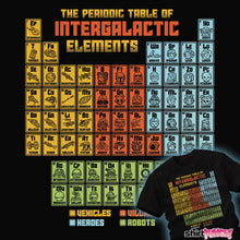 Load image into Gallery viewer, Secret_Shirts The Periodic Table Of Intergalactic Elements The Periodic Table Of Intergalactic Elements
