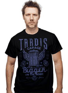 Secret_Shirts Tardis Garage