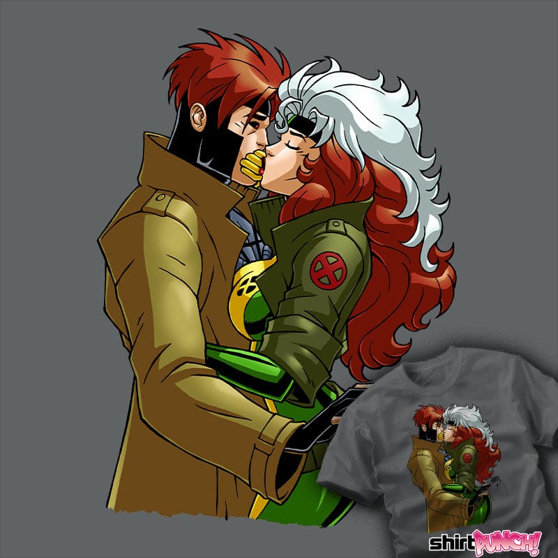 Secret_Shirts Rogue And Gambit Kiss Rogue And Gambit Kiss