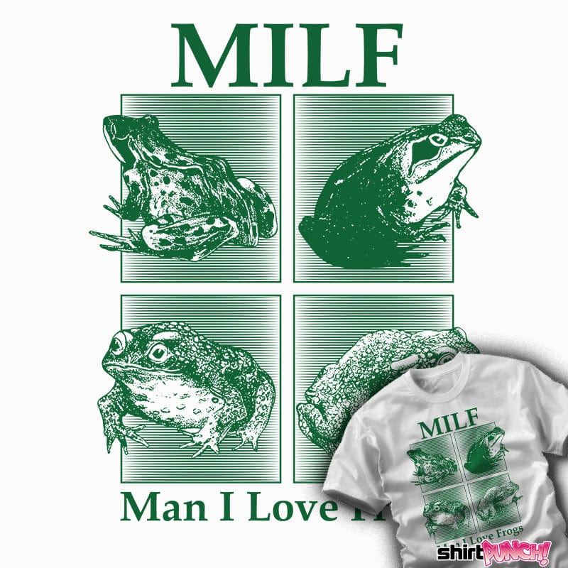 Secret_Shirts Man I Love Frogs Man I Love Frogs