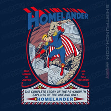 Load image into Gallery viewer, Secret_Shirts Magnets / 3&quot;x3&quot; / Navy Homelander Comic
