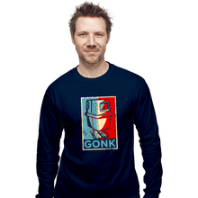 Load image into Gallery viewer, Secret_Shirts Long Sleeve Shirts, Unisex / Small / Navy GONK
