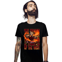 Load image into Gallery viewer, Secret_Shirts Fitted Shirts, Mens / Small / Black Tea Dragon Of The West
