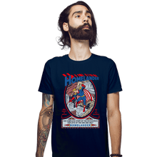 Load image into Gallery viewer, Secret_Shirts Fitted Shirts, Mens / Small / Navy Homelander Comic
