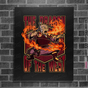 Secret_Shirts Posters / 4"x6" / Black Tea Dragon Of The West