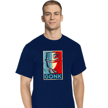 Load image into Gallery viewer, Secret_Shirts T-Shirts, Tall / Large / Navy GONK
