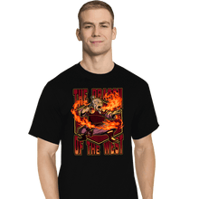 Load image into Gallery viewer, Secret_Shirts T-Shirts, Tall / Large / Black Tea Dragon Of The West
