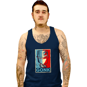 Secret_Shirts Tank Top, Unisex / Small / Navy GONK