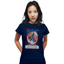 Load image into Gallery viewer, Secret_Shirts Fitted Shirts, Woman / Small / Navy Homelander Comic
