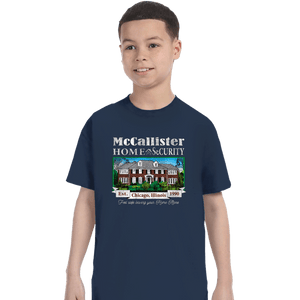 Secret_Shirts T-Shirts, Youth / XS / Navy McCallister Home Security