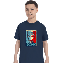 Load image into Gallery viewer, Secret_Shirts T-Shirts, Youth / XS / Navy GONK
