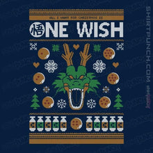 Load image into Gallery viewer, Shirts Magnets / 3&quot;x3&quot; / Navy A Very Shenron Christmas
