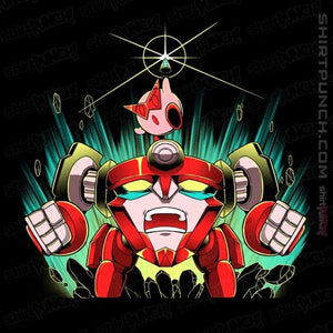 Shirts Magnets / 3"x3" / Black Gurren Puff