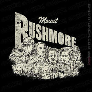 Shirts Magnets / 3"x3" / Black Mount Rushmore