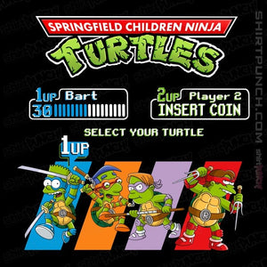 Secret_Shirts Magnets / 3"x3" / Black Springfield Turtles!