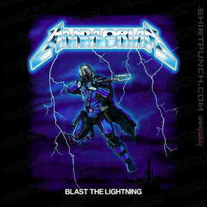 Secret_Shirts Magnets / 3"x3" / Black Blast The Lightning!