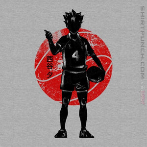 Shirts Magnets / 3"x3" / Sports Grey Crimson Yu Nishinoya