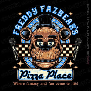 Secret_Shirts Magnets / 3"x3" / Black Freddy's Pizza Place