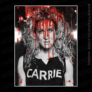 Secret_Shirts Magnets / 3"x3" / Black Carrie!