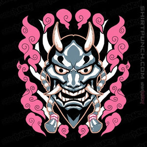 Shirts Magnets / 3"x3" / Black Hannya Mask