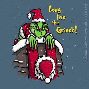 Secret_Shirts Magnets / 3"x3" / Indigo Blue Long Live The Grinch!