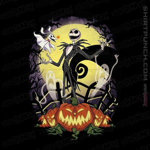 Secret_Shirts Magnets / 3"x3" / Black The King Of Pumpkins