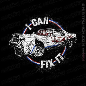 Shirts Magnets / 3"x3" / Black I Can Fix It