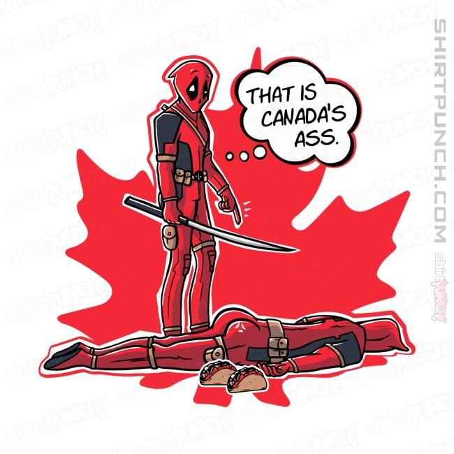 Canada's Ass T-shirt Canada's Ass Shirt Canada's -  UK