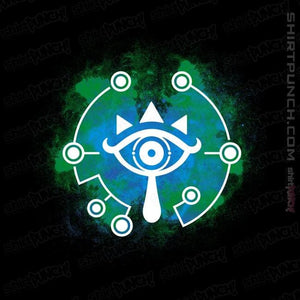 Shirts Magnets / 3"x3" / Black Open Your Sheikah Eye