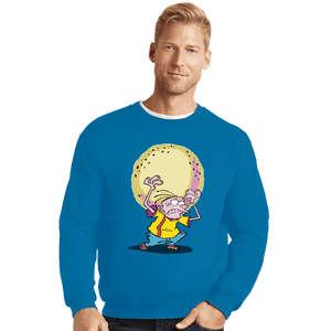 Secret_Shirts Crewneck Sweater, Unisex / Small / Sapphire Jawbreaker Atlas