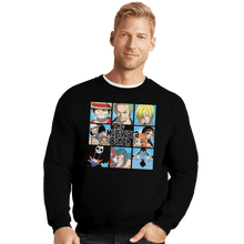 Load image into Gallery viewer, Shirts Crewneck Sweater, Unisex / Small / Black The Mugiwara Bunch
