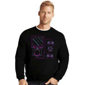 Secret_Shirts Crewneck Sweater, Unisex / Small / Black PSX Love