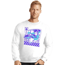 Load image into Gallery viewer, Shirts Crewneck Sweater, Unisex / Small / White Gentleman Thief
