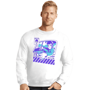 Shirts Crewneck Sweater, Unisex / Small / White Gentleman Thief