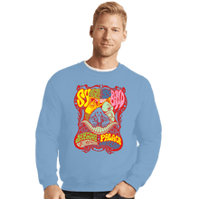 Load image into Gallery viewer, Daily_Deal_Shirts Crewneck Sweater, Unisex / Small / Powder Blue The Rebo Band

