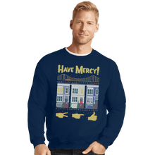 Load image into Gallery viewer, Shirts Crewneck Sweater, Unisex / Small / Navy Everywhere
