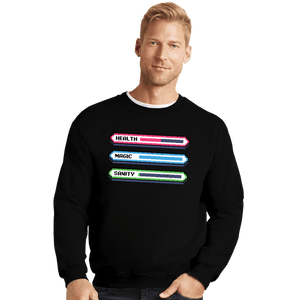 Secret_Shirts Crewneck Sweater, Unisex / Small / Black Current Stats