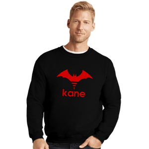 Secret_Shirts Crewneck Sweater, Unisex / Small / Black Batwoman Athletics